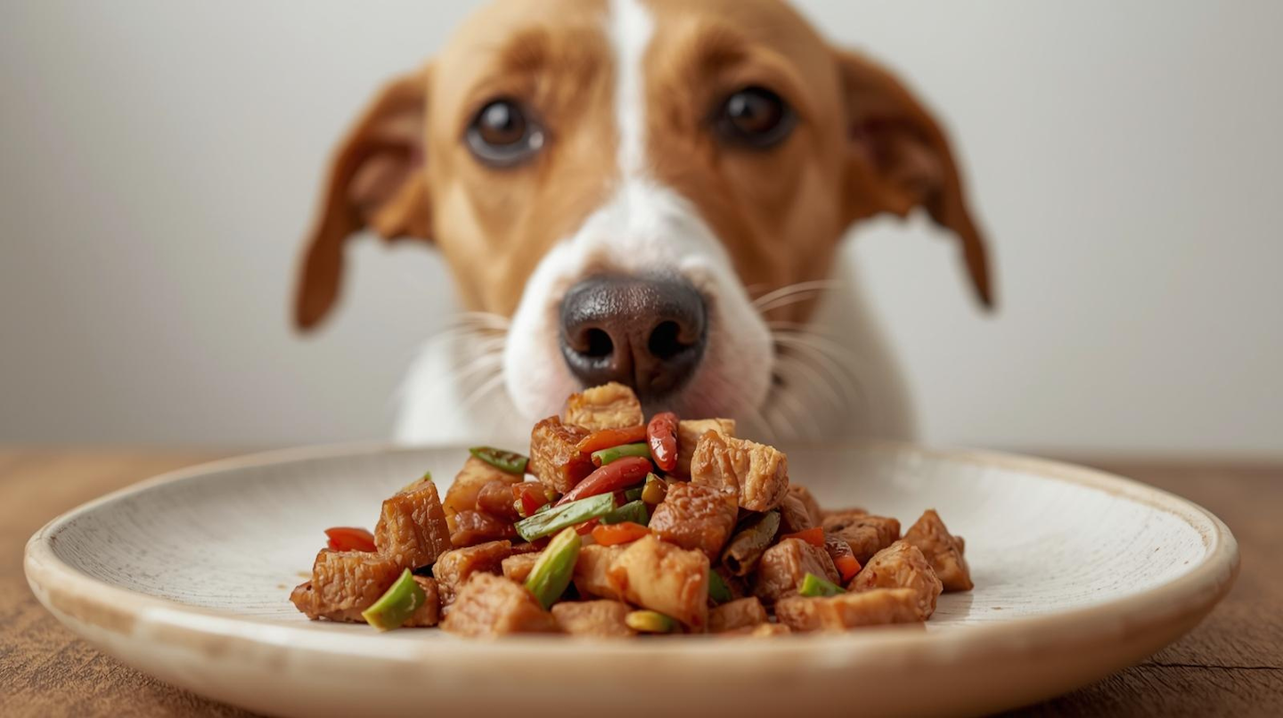 A pet owner tracks their car through a smart collar and phone app demonstrating how smart collars and pet wearables work.